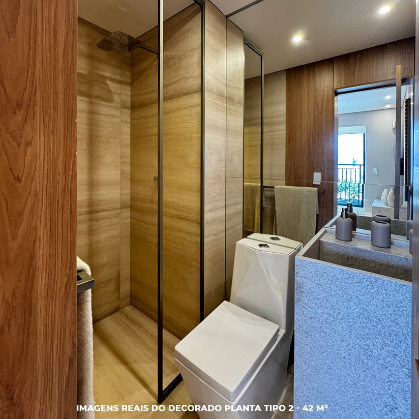 Imagem real do decorado - banheiro