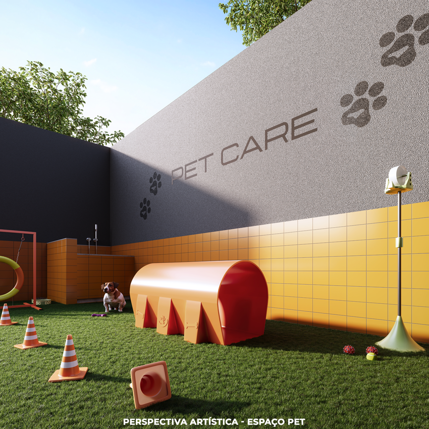 Perspectiva Artística do Espaço Pet