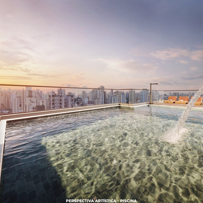 Perspectiva Artística da Piscina